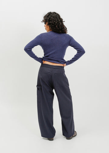 Dolly Pant / Navy-Blue