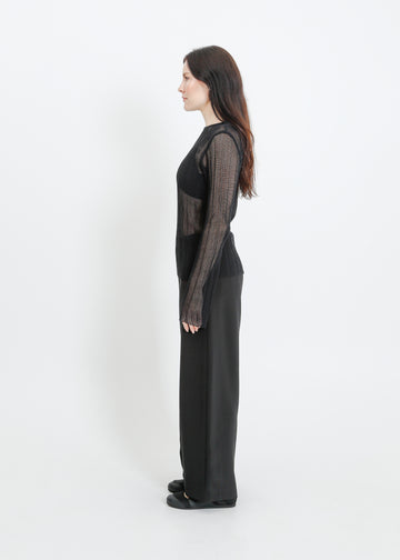 HERA KNIT TOP / BLACK