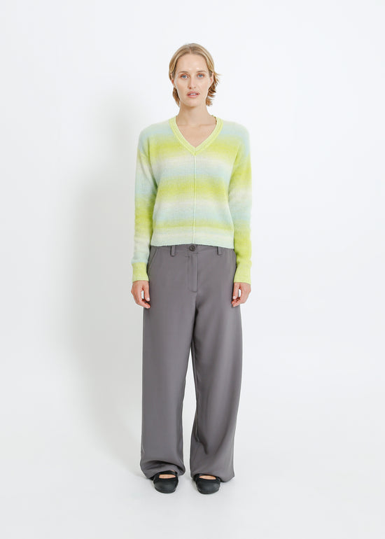 NICOLAS KNIT TOP / MULTI GRADIENT