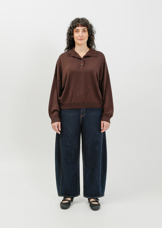 Clark Knit Top / Espresso