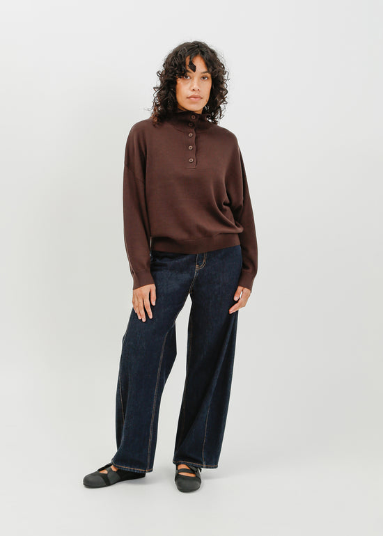 Clark Knit Top / Espresso