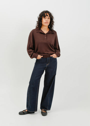 Clark Knit Top / Espresso