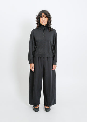 Clark Knit Top / Black Shimmer