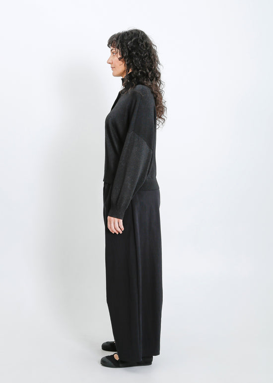 Clark Knit Top / Black Shimmer