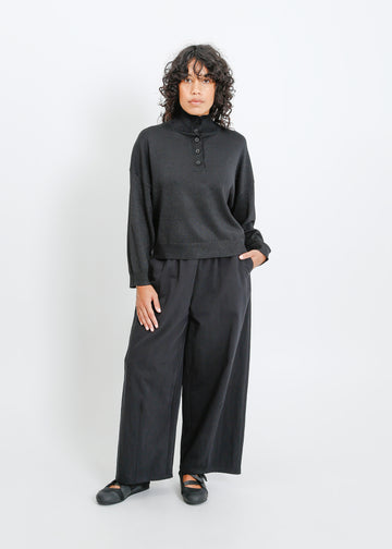 Clark Knit Top / Black Shimmer