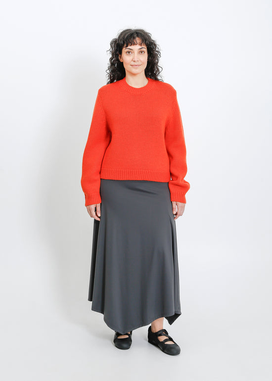 Waylen Knit Sweat / Flame