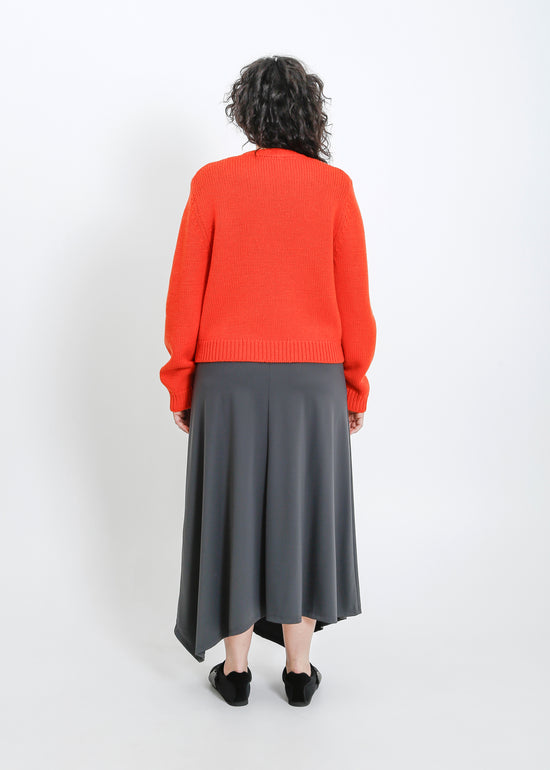 Waylen Knit Sweat / Flame