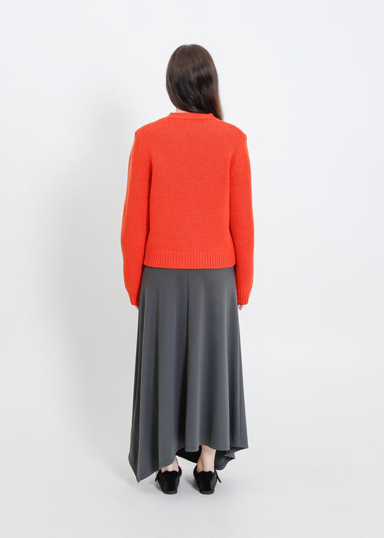 Waylen Knit Sweat / Flame