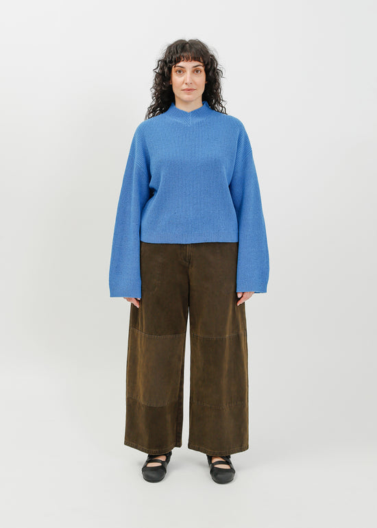 Myles Knit Sweat / Marine