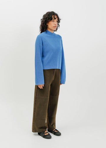 Myles Knit Sweat / Marine