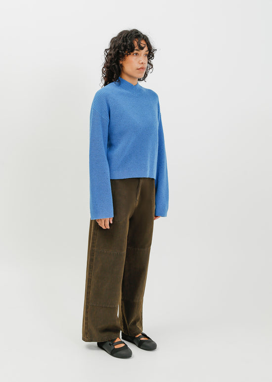 Myles Knit Sweat / Marine
