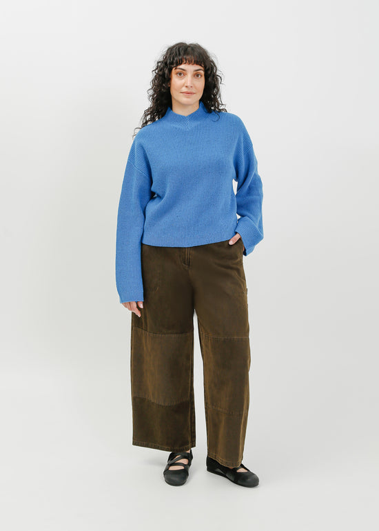 Myles Knit Sweat / Marine