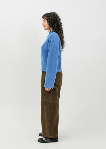 Myles Knit Sweat / Marine