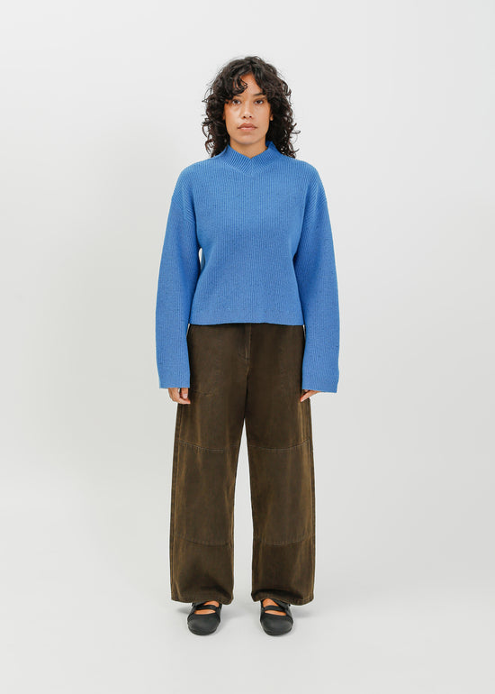 Myles Knit Sweat / Marine