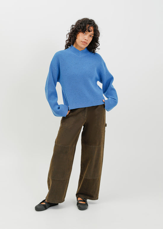 Myles Knit Sweat / Marine