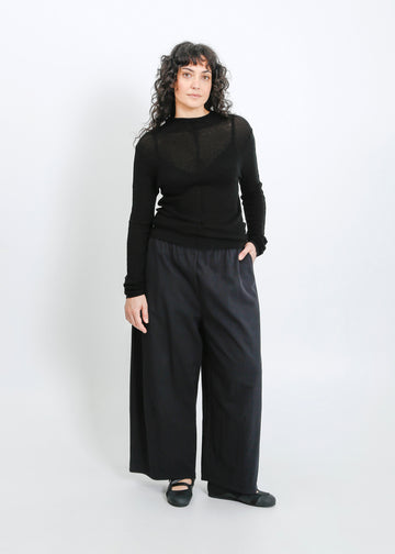 Sana Knit Top / Black