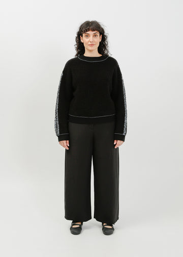 Oakland Knit Sweat / Black