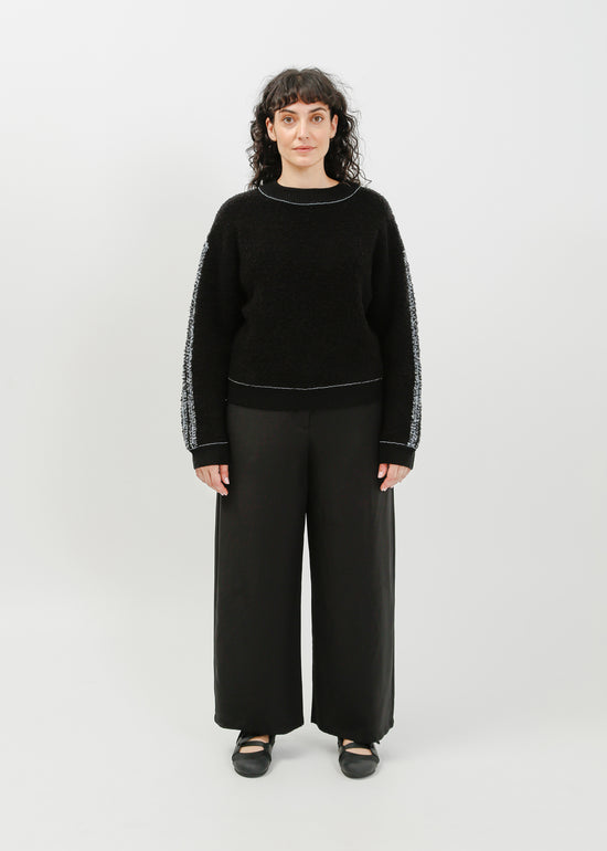 Oakland Knit Sweat / Black