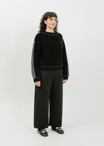 Oakland Knit Sweat / Black