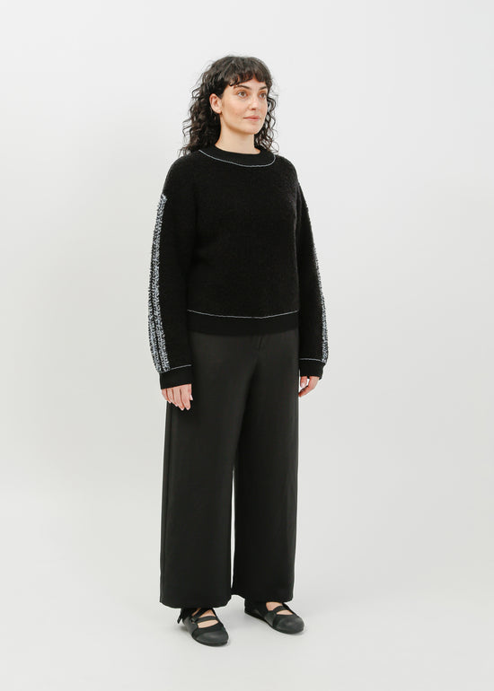 Oakland Knit Sweat / Black