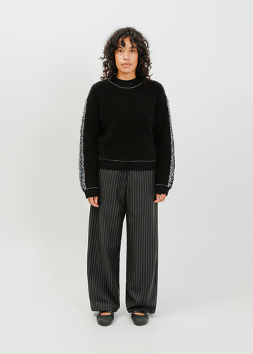 Oakland Knit Sweat / Black
