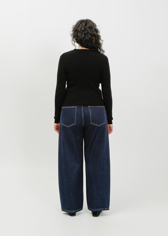Hartford Knit Top / Black