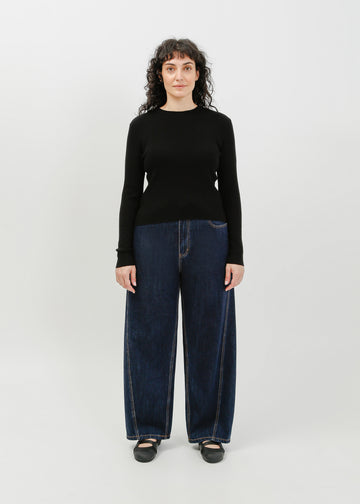 Hartford Knit Top / Black