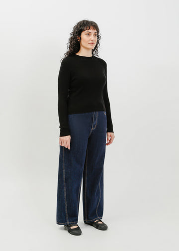 Hartford Knit Top / Black