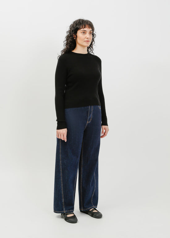 Hartford Knit Top / Black