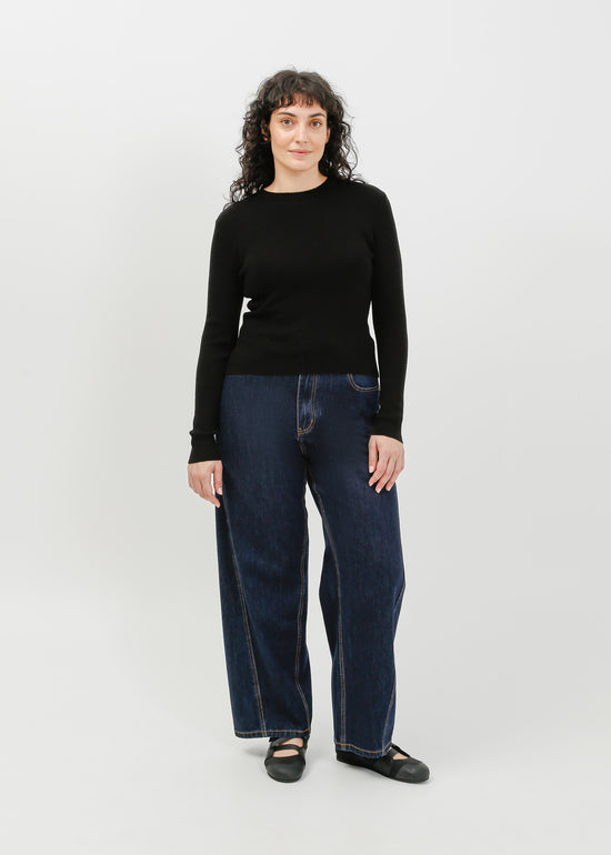 Hartford Knit Top / Black