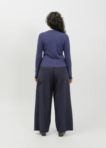 Hartford Knit Top / Steelblue Marle