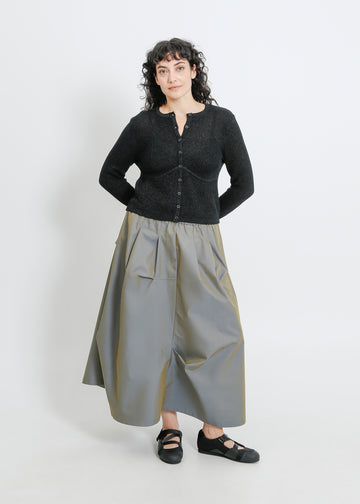 OTIS KNIT CARDI / BLACK