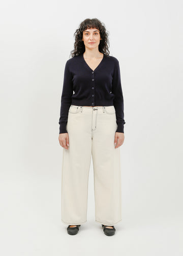 Rafi Knit Cardi / Navy
