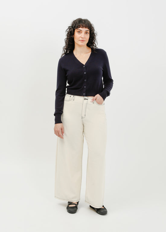 Rafi Knit Cardi / Navy