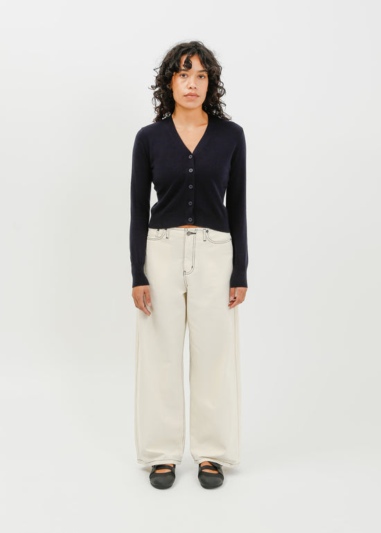 Rafi Knit Cardi / Navy