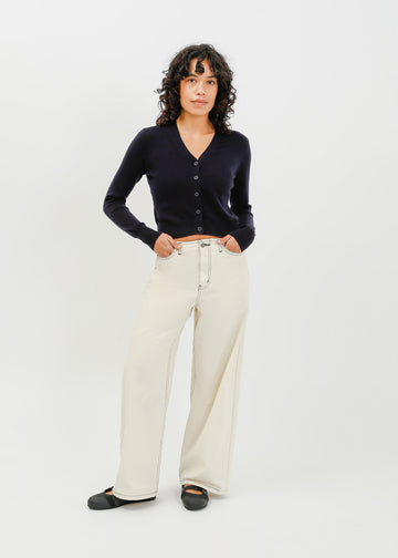 Rafi Knit Cardi / Navy