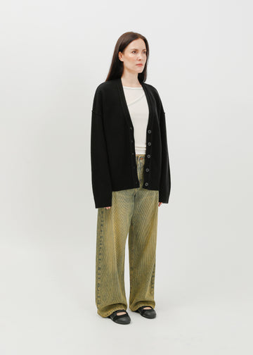 Leroy Knit Cardi / Black