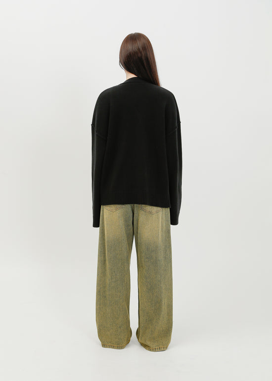 Leroy Knit Cardi / Black