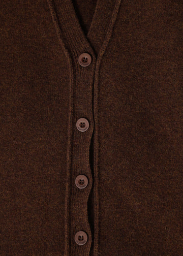 Leroy Knit Cardi / Espresso