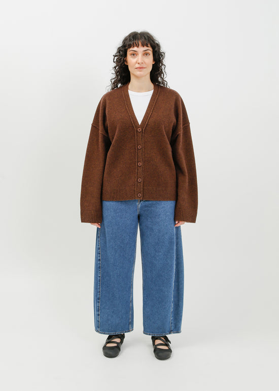 Leroy Knit Cardi / Espresso