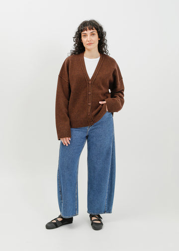 Leroy Knit Cardi / Espresso