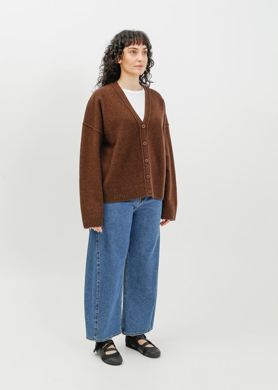 Leroy Knit Cardi / Espresso