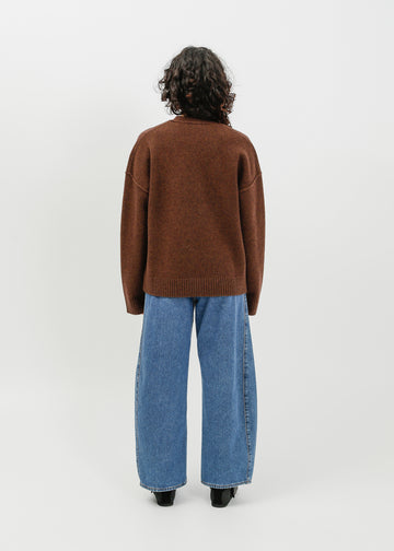 Leroy Knit Cardi / Espresso