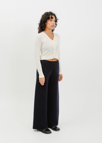Serena Knit Pant / Navy