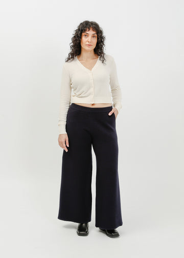 Serena Knit Pant / Navy