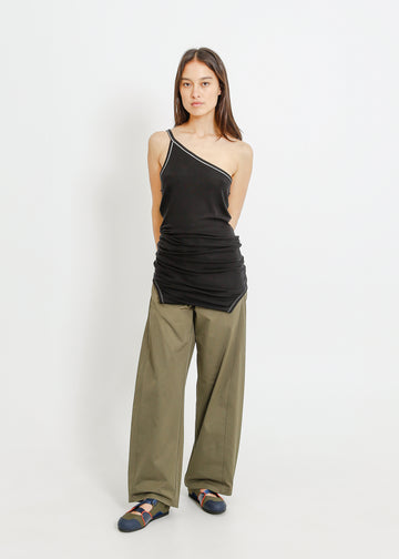 BECK SNEAKER / NAVY-KHAKI-FLAME