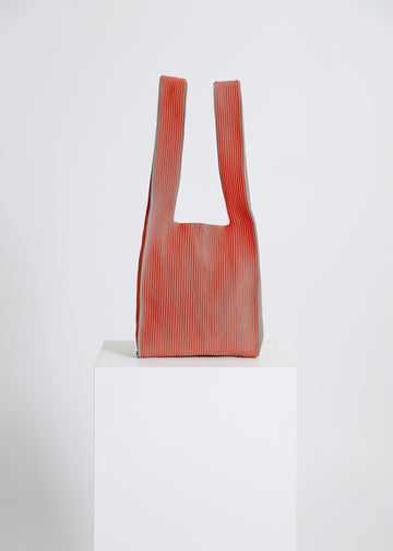 Bay Knit Tote / Flame-Moss
