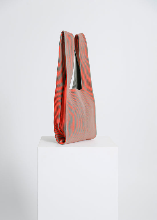 Bay Knit Tote / Flame-Moss