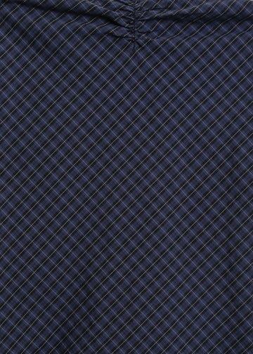 Cedar Dress / Black-Navy Check