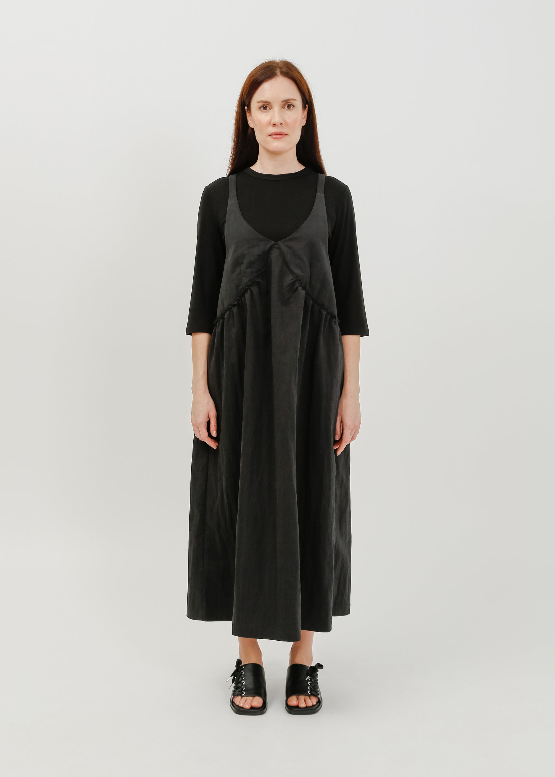 Roy Pinafore Dress / Black - 
Black (image 10)